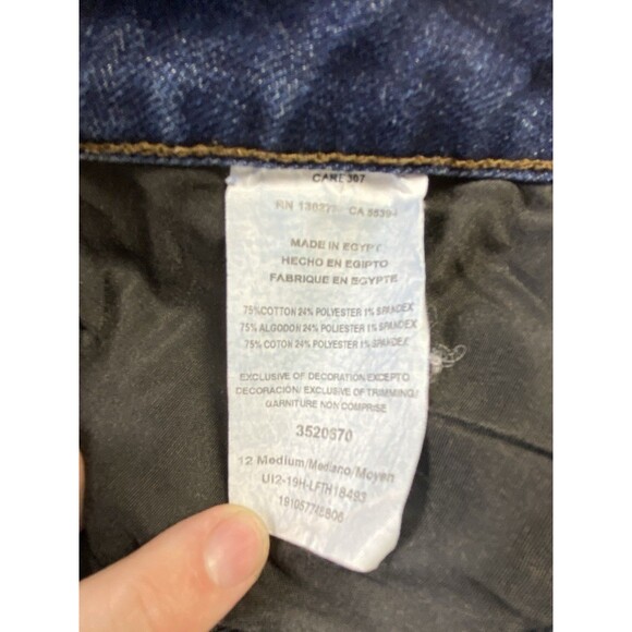 Lee Denim Jeans Medium Wash Regular Fit Straight Leg Mid Rise Women’s Size 12 - Picture 4 of 10